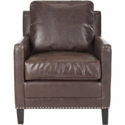 Best deal 🌟 Buckler Club Chair w/ Nail Heads - Safavieh 👏 -Living Room Chairs Sales unnamed file 11210