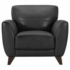 Buy โญ Armen Living Jedd Contemporary Chair Black ๐งจ