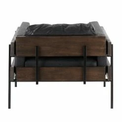 Budget 🎉 Kari Accent Chair - LumiSource Brown/cream 🎉 -Living Room Chairs Sales unnamed file 11308