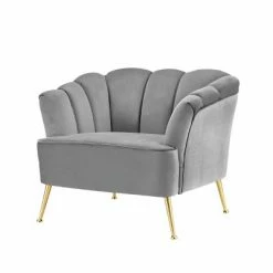 Hot Sale ✨ Aisha Club Chair - Chic Home Design Navy ✨ -Living Room Chairs Sales unnamed file 11343