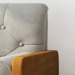 New 😀 Frankie Mid Century Modern Club Chair Beige - Christopher Knight Home 🥰 -Living Room Chairs Sales unnamed file 11354