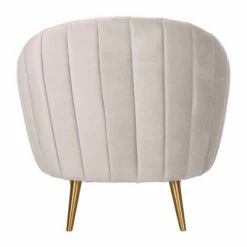 Budget ⌛ Razia Channel Tufted Tub Chair Pale Taupe - Safavieh 🥰 -Living Room Chairs Sales unnamed file 11427