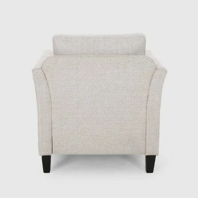 Budget ๐ Clostermen Traditional Club Chair - Christopher Knight Home Beige โจ 6 Budget ๐ Clostermen Traditional Club Chair - Christopher Knight Home Beige โจ - Image 4