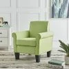 Deals ✔️ Simple Relax Microfiber Fabric Armchair in Green 😍 -Living Room Chairs Sales unnamed file 11476
