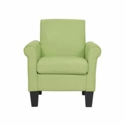 Deals ✔️ Simple Relax Microfiber Fabric Armchair in Green 😍 -Living Room Chairs Sales unnamed file 11478