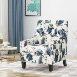 Promo 🥰 Jaclyn Tufted Club Chair Print - Christopher Knight Home 👍