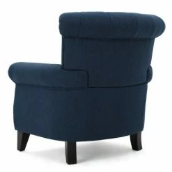Top 10 👍 Waldorf Channel Club Chair Dark Blue - Christopher Knight Home ✔️