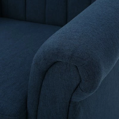 Top 10 ๐ Waldorf Channel Club Chair Dark Blue - Christopher Knight Home โ๏ธ 4 Top 10 ๐ Waldorf Channel Club Chair Dark Blue - Christopher Knight Home โ๏ธ - Image 2