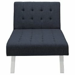 Deals 😉 DHP Eve Linen Upholstered Chaise Lounger - Room & Joy Gray 🌟 -Living Room Chairs Sales unnamed file 11652