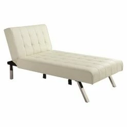 Deals 😉 DHP Eve Linen Upholstered Chaise Lounger - Room & Joy Gray 🌟 -Living Room Chairs Sales unnamed file 11654