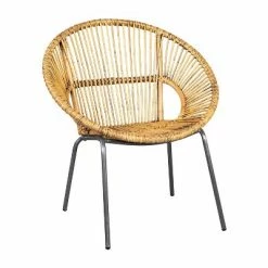 Buy 😀 Louanne Rattan Occasional Chair - East At Main White 🧨 -Living Room Chairs Sales unnamed file 11684