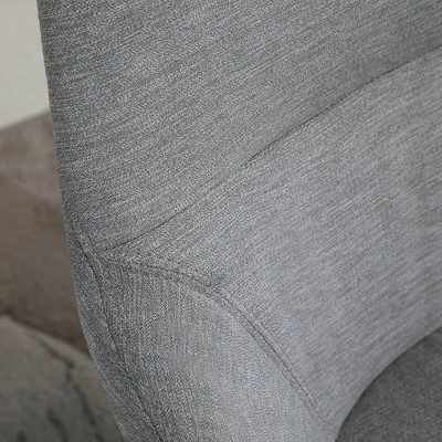 Flash Sale ๐ฏ HomCom Modern Mid-Back Linen Accent Chair with X-Shaped Metal Frame and Curved Back ๐งจ 7 Flash Sale ๐ฏ HomCom Modern Mid-Back Linen Accent Chair with X-Shaped Metal Frame and Curved Back ๐งจ - Image 6