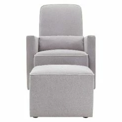 Cheapest 😀 DaVinci Olive Glider and Ottoman, Greenguard Gold Certified Gray 🧨 -Living Room Chairs Sales unnamed file 11744