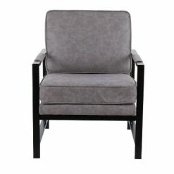 Brand new โจ Franklin Arm Chair Leather/Steel Black/Gray - LumiSource ๐งจ 12 Brand new โจ Franklin Arm Chair Leather/Steel Black/Gray - LumiSource ๐งจ -Living Room Chairs Sales unnamed file 1175