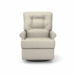 New 🎉 Best Chairs Inc. Carissa Power Swivel Glider Recliner Linen 😉 -Living Room Chairs Sales unnamed file 11771