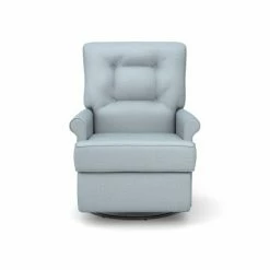 New 🎉 Best Chairs Inc. Carissa Power Swivel Glider Recliner Linen 😉 -Living Room Chairs Sales unnamed file 11772