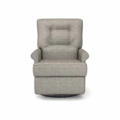 New 🎉 Best Chairs Inc. Carissa Power Swivel Glider Recliner Linen 😉 -Living Room Chairs Sales unnamed file 11773