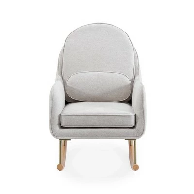 Discount ⭐ Delta Children Ella Rocker with LiveSmart Evolve Fabric Stone Gray/black And Natural Rocker Base 🛒 5 Discount ⭐ Delta Children Ella Rocker with LiveSmart Evolve Fabric Stone Gray/black And Natural Rocker Base 🛒 - Image 3