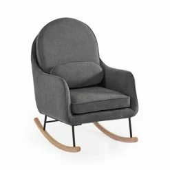 Discount ⭐ Delta Children Ella Rocker with LiveSmart Evolve Fabric Stone Gray/black And Natural Rocker Base 🛒 22 Discount ⭐ Delta Children Ella Rocker with LiveSmart Evolve Fabric Stone Gray/black And Natural Rocker Base 🛒 -Living Room Chairs Sales unnamed file 11796