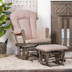 Brand new ✔️ Child Craft Tranquil Glider Cocoa Bean/navy Herringbone ✨ -Living Room Chairs Sales unnamed file 11807