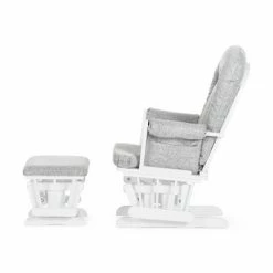 Best Pirce ⭐ Child Craft Tranquil Glider Lunar Gray/tan Microfiber 🥰 -Living Room Chairs Sales unnamed file 11825