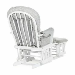 Best Pirce ⭐ Child Craft Tranquil Glider Lunar Gray/tan Microfiber 🥰 -Living Room Chairs Sales unnamed file 11826