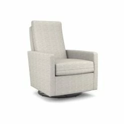 Cheapest ๐งจ Best Chairs Inc. Bre Swivel Glider Snow ๐