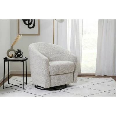 Promo 🤩 Babyletto Madison Swivel Glider, Greenguard Gold Certified Ivory Boucle ✔️ 8 Promo 🤩 Babyletto Madison Swivel Glider, Greenguard Gold Certified Ivory Boucle ✔️ - Image 6