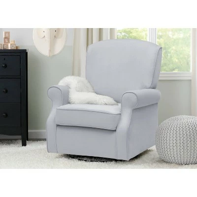 Discount ๐ฅ Delta Children Oakley Nursery Glider Swivel Rocker Chair - Dolphin Gray ๐ฅ 2 Discount ๐ฅ Delta Children Oakley Nursery Glider Swivel Rocker Chair - Dolphin Gray ๐ฅ