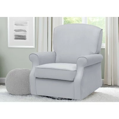 Discount ๐ฅ Delta Children Oakley Nursery Glider Swivel Rocker Chair - Dolphin Gray ๐ฅ 3 Discount ๐ฅ Delta Children Oakley Nursery Glider Swivel Rocker Chair - Dolphin Gray ๐ฅ - Image 2