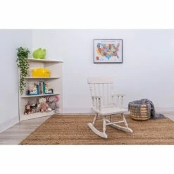 Best reviews of ⌛ Gift Mark Kids' Colonial Rocking Chair - White ⌛