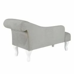 Best deal ⭐ Kids' Diva Chaise Dove Gray - HomePop 🛒 -Living Room Chairs Sales unnamed file 11982