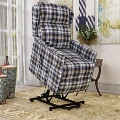 Best Pirce 😀 Libbi Classic Wingback Power Recline and Lift Chair - ProLounger Paisley Coral 😍 -Living Room Chairs Sales unnamed file 12010