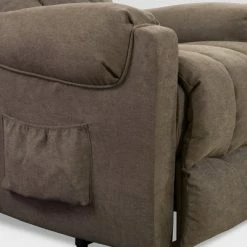 Best Pirce 🎉 Dallas Power Lift Assist Upholstered Recliner - CorLiving Gray 💯 -Living Room Chairs Sales unnamed file 12030