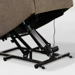 Best Pirce 🎉 Dallas Power Lift Assist Upholstered Recliner - CorLiving Gray 💯 -Living Room Chairs Sales unnamed file 12032