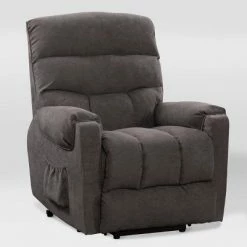 Best Pirce 🎉 Dallas Power Lift Assist Upholstered Recliner - CorLiving Gray 💯 -Living Room Chairs Sales unnamed file 12034