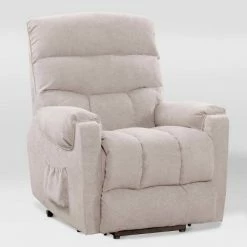 Best Pirce 🎉 Dallas Power Lift Assist Upholstered Recliner - CorLiving Gray 💯 -Living Room Chairs Sales unnamed file 12036