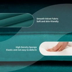 Cheap 👏 Costway Set of 2 Modern Velvet Chair Height Adjustable Bar Stool Swivel ❤️ -Living Room Chairs Sales unnamed file 12051