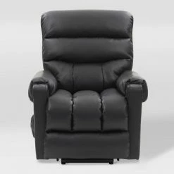 Best deal 🥰 Dallas Power Lift Assist Leather Gel Recliner Black - CorLiving 💯 -Living Room Chairs Sales unnamed file 12082