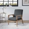 Cheapest ❤️ Lara Exposed Arm Accent Chair - Brookside Home Cream 🎉 -Living Room Chairs Sales unnamed file 1210