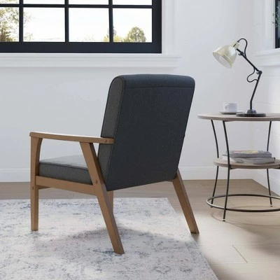 Cheapest ❤️ Lara Exposed Arm Accent Chair - Brookside Home Cream 🎉 4 Cheapest ❤️ Lara Exposed Arm Accent Chair - Brookside Home Cream 🎉 - Image 2