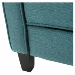 Deals ✨ Darvis Fabric Recliner Club Chair - Christopher Knight Home Dark Teal ❤️