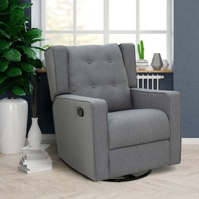 Coupon ⭐ HomCom Wingback Button Tufted Swivel Manual Rocking Recliner Chair ⌛ 3 Coupon ⭐ HomCom Wingback Button Tufted Swivel Manual Rocking Recliner Chair ⌛