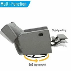 Coupon ⭐ HomCom Wingback Button Tufted Swivel Manual Rocking Recliner Chair ⌛ 12 Coupon ⭐ HomCom Wingback Button Tufted Swivel Manual Rocking Recliner Chair ⌛ -Living Room Chairs Sales unnamed file 12190