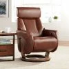 Flash Sale ❤️ BenchMaster Brown Swivel Faux Leather Recliner Chair Modern Armchair Comfortable Manual Reclining Footrest Headrest for Bedroom 🥰 1 Flash Sale ❤️ BenchMaster Brown Swivel Faux Leather Recliner Chair Modern Armchair Comfortable Manual Reclining Footrest Headrest for Bedroom 🥰 -Living Room Chairs Sales unnamed file 12196