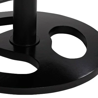 Flash Sale ๐ Elm Lane Black Swivel Ottoman Leather Recliner Chair Modern Armchair Ergonomic Push Manual Reclining Bedroom Living Room Reading ๐ 6 Flash Sale ๐ Elm Lane Black Swivel Ottoman Leather Recliner Chair Modern Armchair Ergonomic Push Manual Reclining Bedroom Living Room Reading ๐ - Image 4