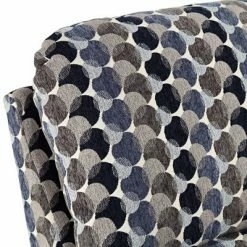 Outlet 💯 Elm Lane Multi-Color Bubbles Ink Recliner Chair Modern Armchair Comfortable Push Manual Reclining Footrest for Bedroom Living Room 🥰 -Living Room Chairs Sales unnamed file 12263