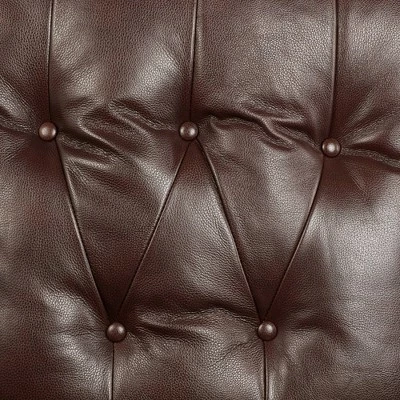 Best deal ๐ Elm Lane Chocolate Leather Recliner Chair Modern Armchair Comfortable Push Manual Reclining Footrest Tufted Back for Bedroom ๐ 4 Best deal ๐ Elm Lane Chocolate Leather Recliner Chair Modern Armchair Comfortable Push Manual Reclining Footrest Tufted Back for Bedroom ๐ - Image 2