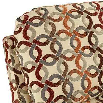 Brand new ๐งจ Elm Lane Multi-Color Unity Paprika Recliner Chair Modern Armchair Comfortable Push Manual Reclining Footrest Bedroom Living Room ๐ 5 Brand new ๐งจ Elm Lane Multi-Color Unity Paprika Recliner Chair Modern Armchair Comfortable Push Manual Reclining Footrest Bedroom Living Room ๐ - Image 3