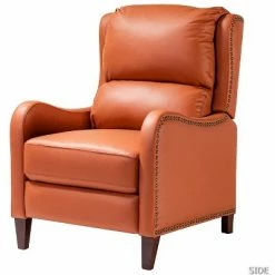 Outlet 🔥 Jade Genuine Leather Cigar Chair Recliner | Karat Home 🛒 -Living Room Chairs Sales unnamed file 12314